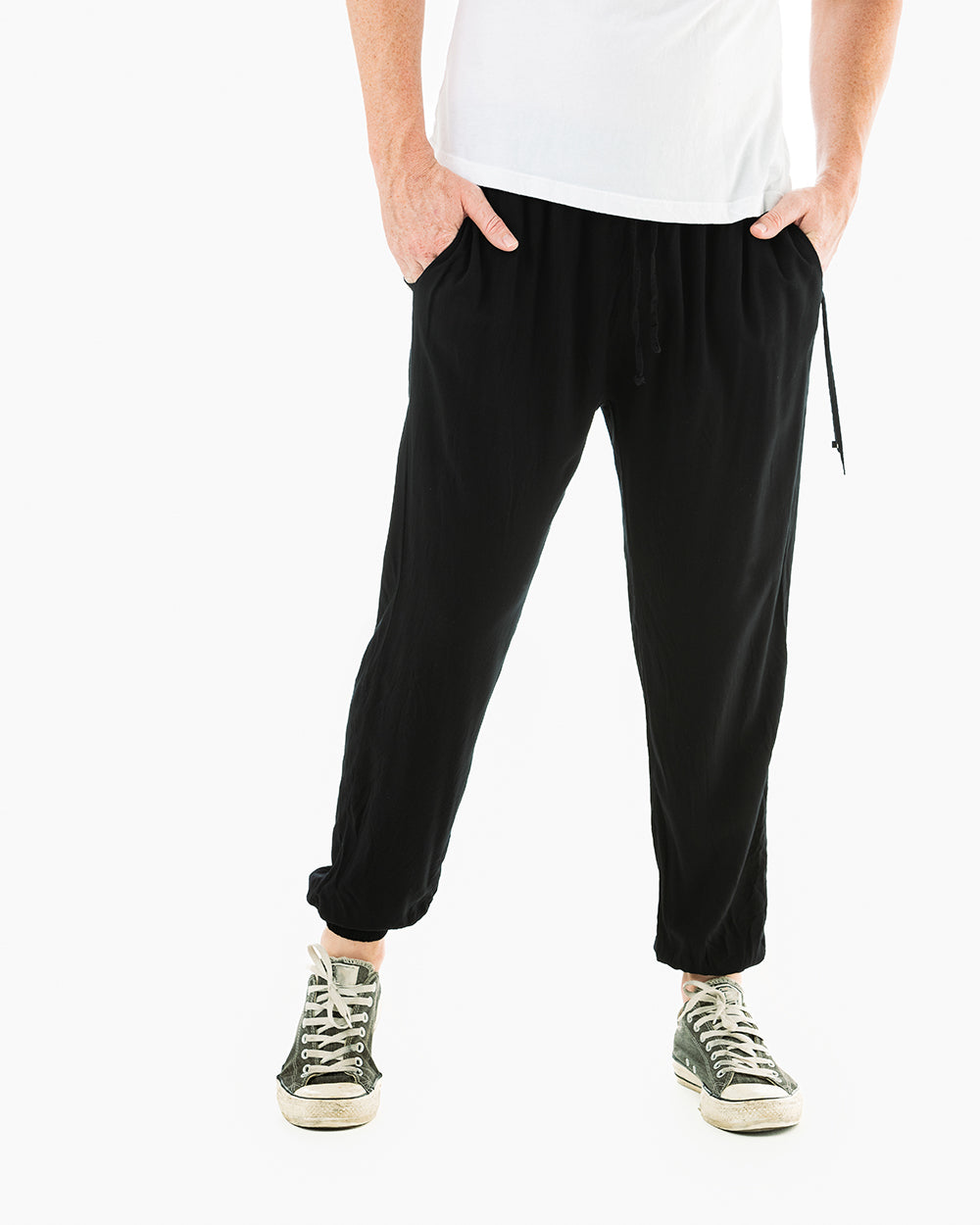 Miami Solid Jogger Harem Pant