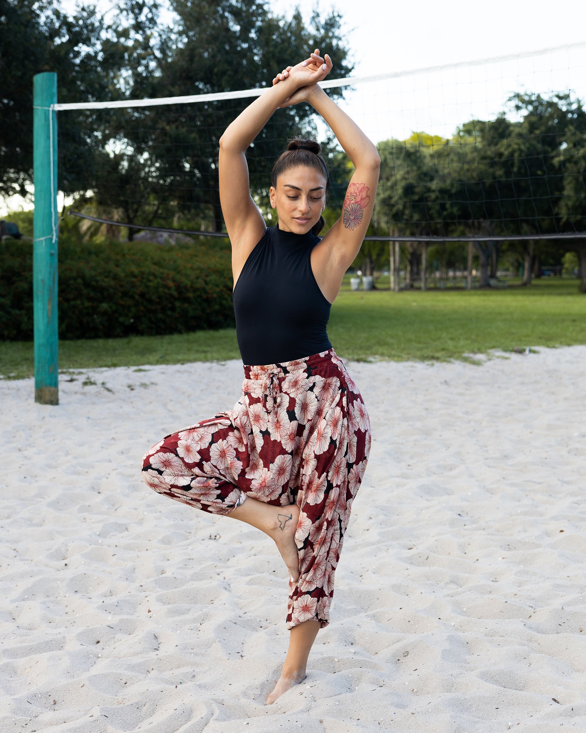 Savannah Floral Harem Pant