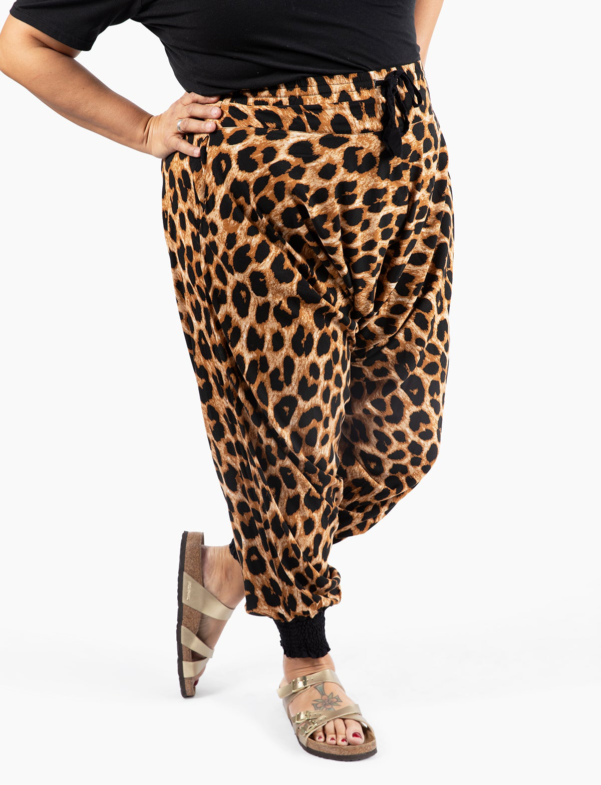 Rouched Savannah Harem Pant