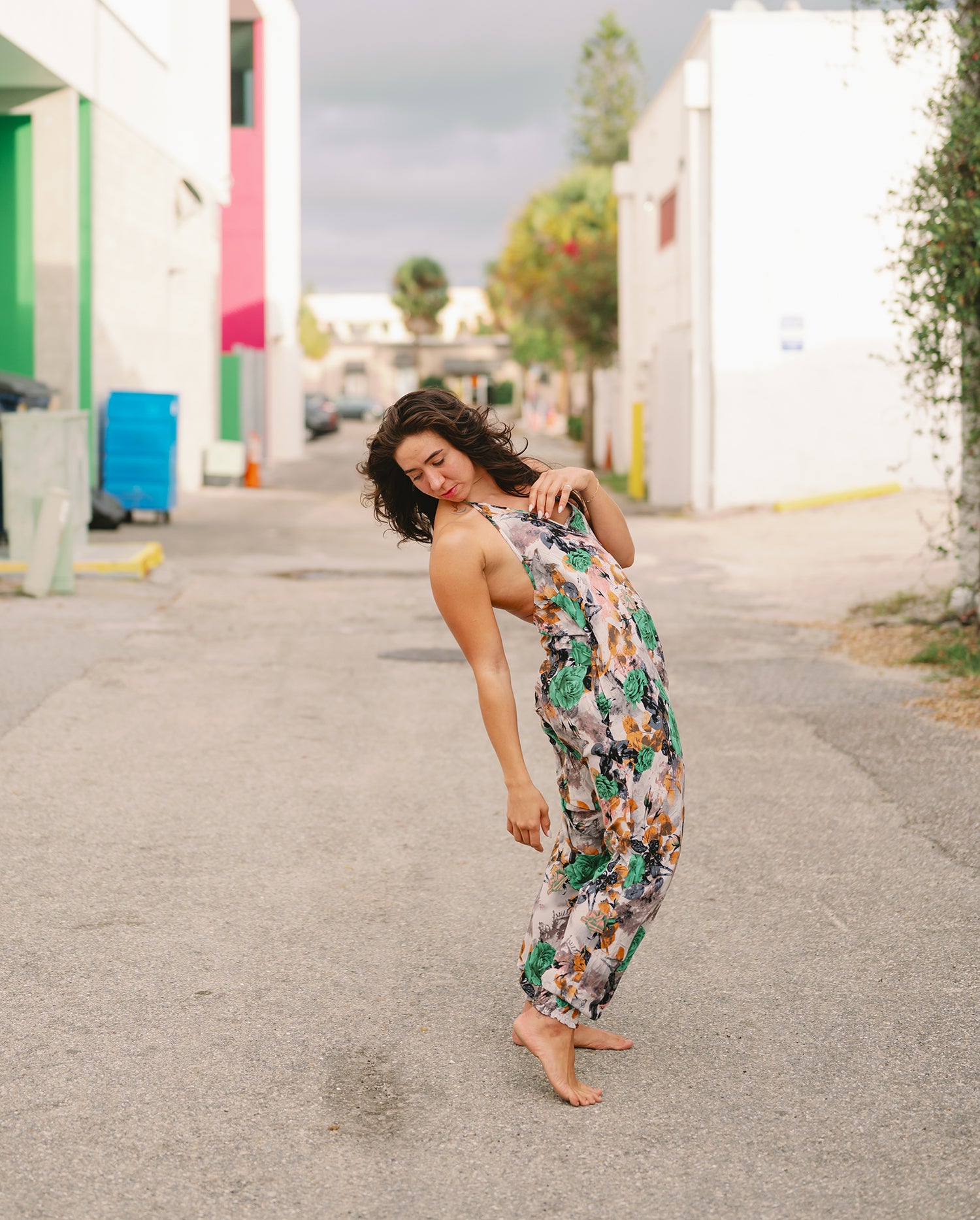 Dancing in a onesie #color_green kira