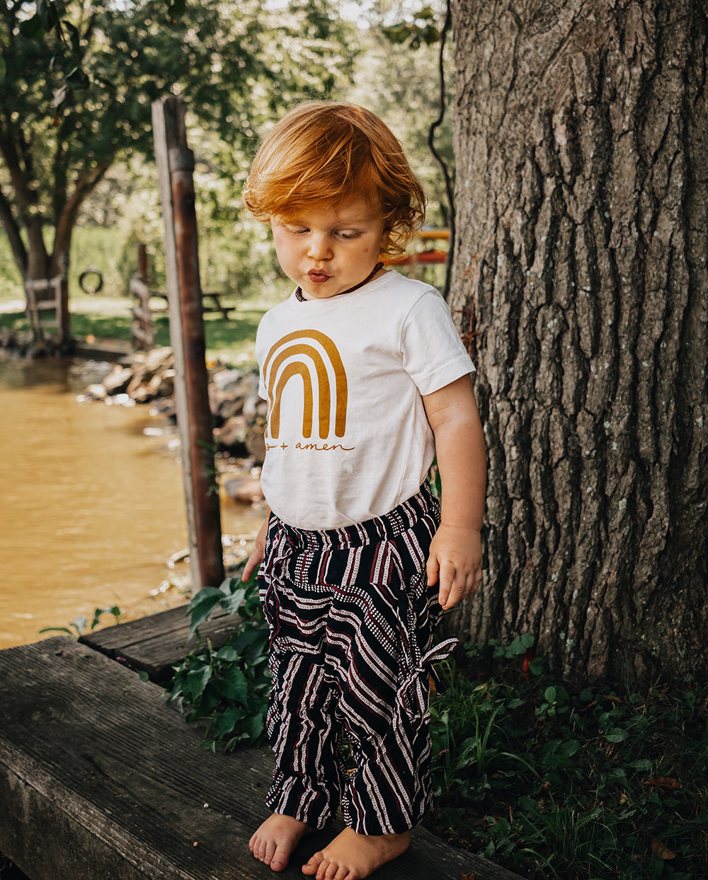 Kids Chainlink Harem Pant