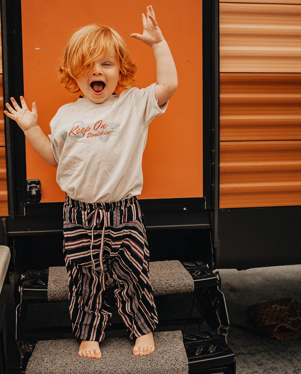 Kids Chainlink Harem Pant