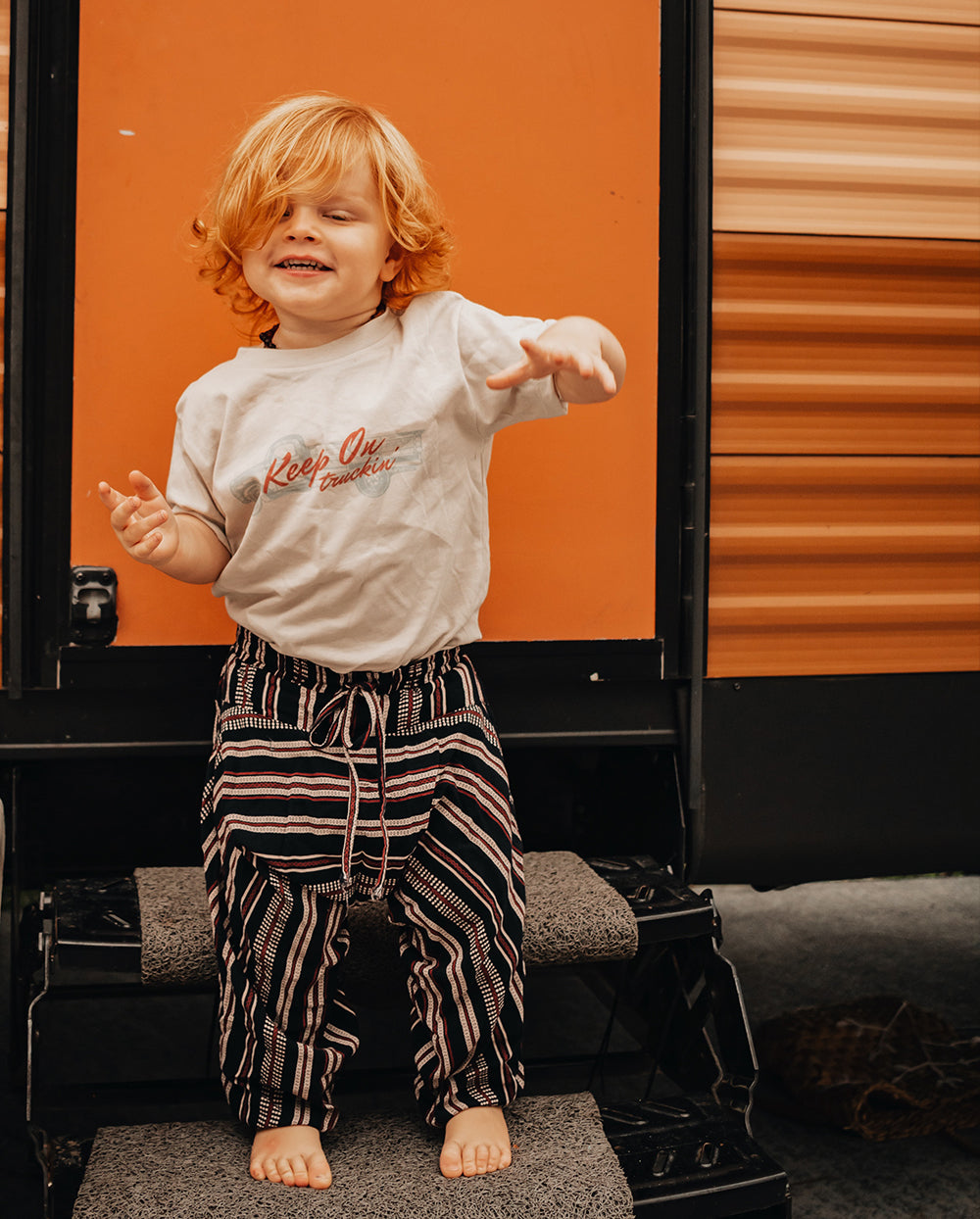 Kids Chainlink Harem Pant