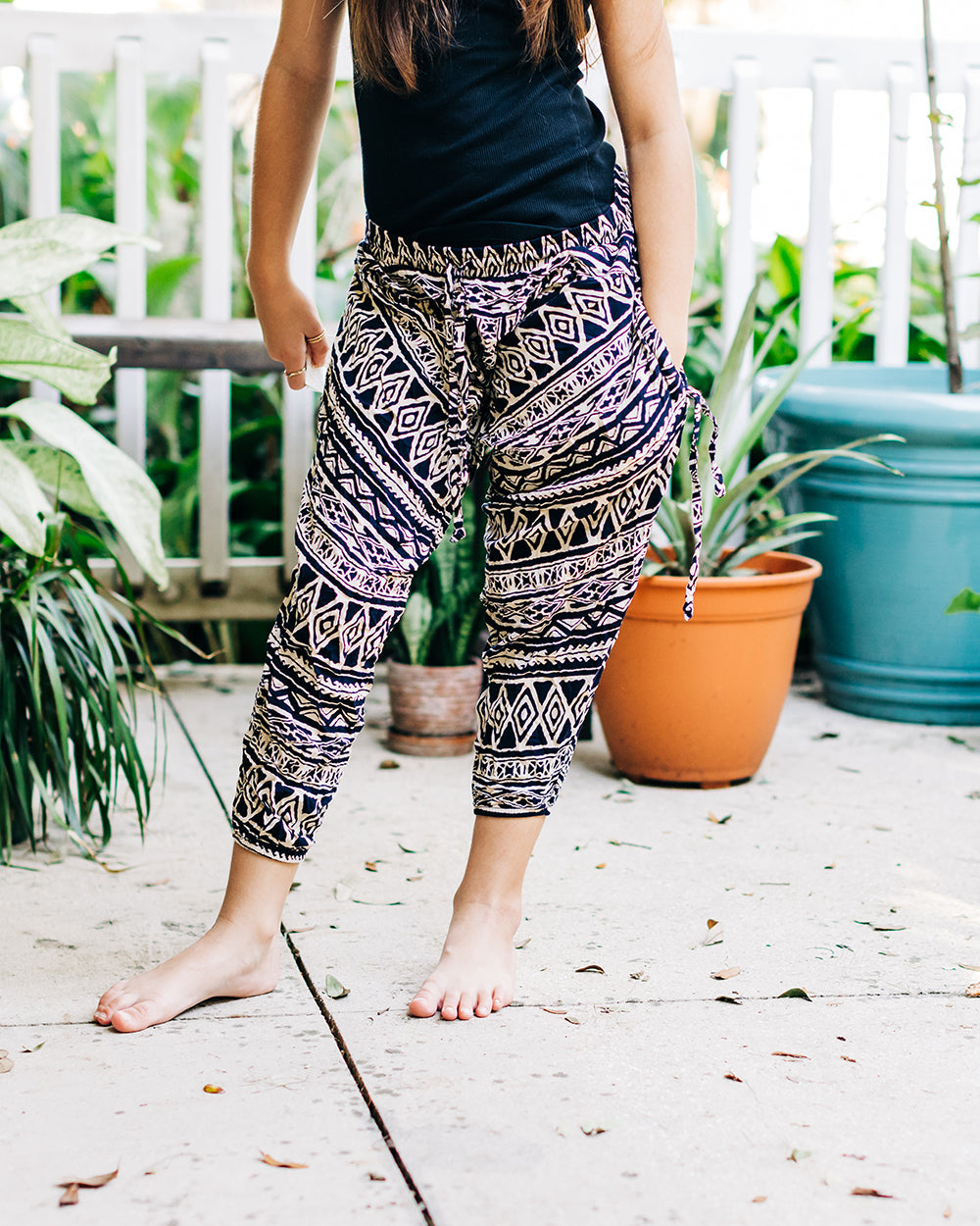 Kids Tribal Harem Pant