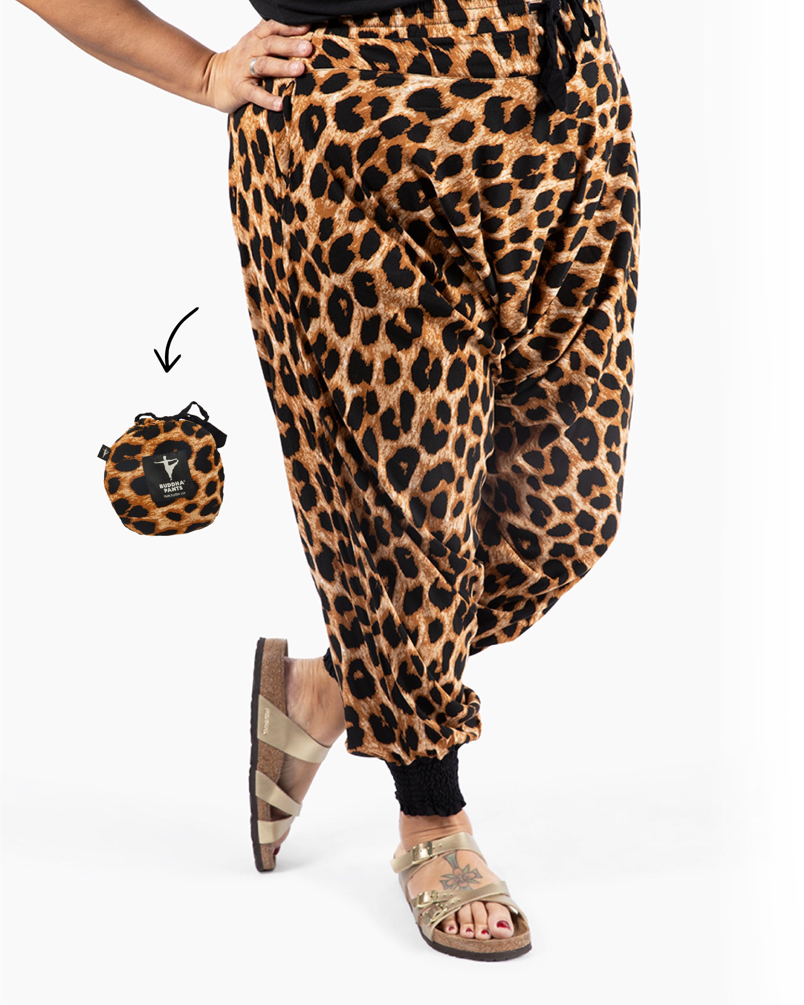 leopard lounge pants #color_leopard