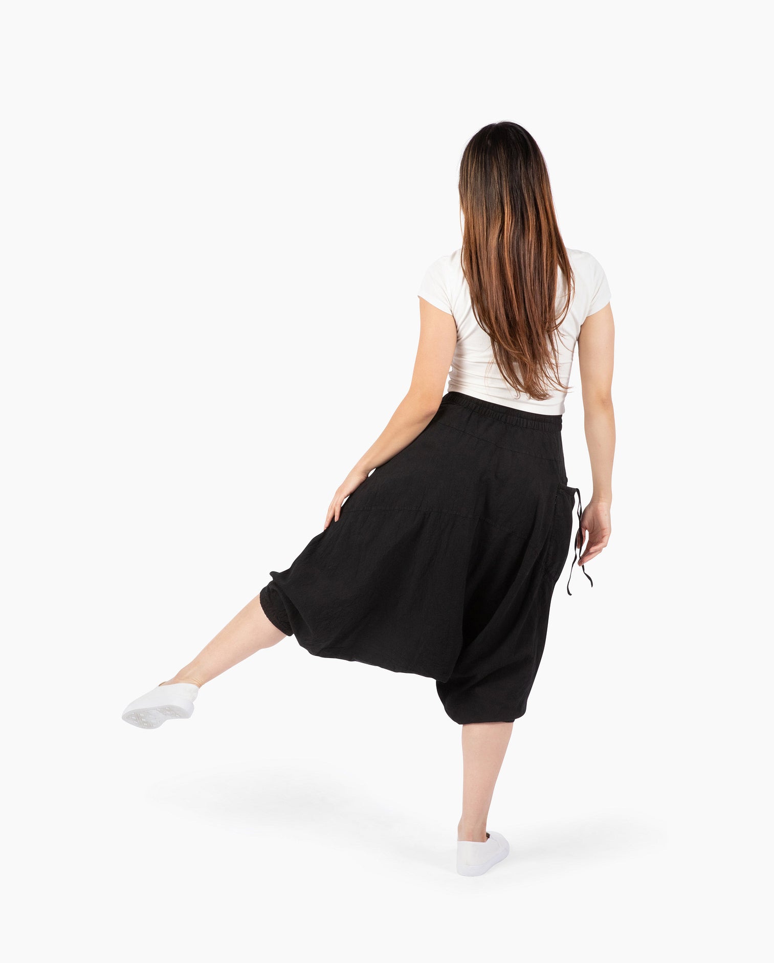 balloon pants #color_black