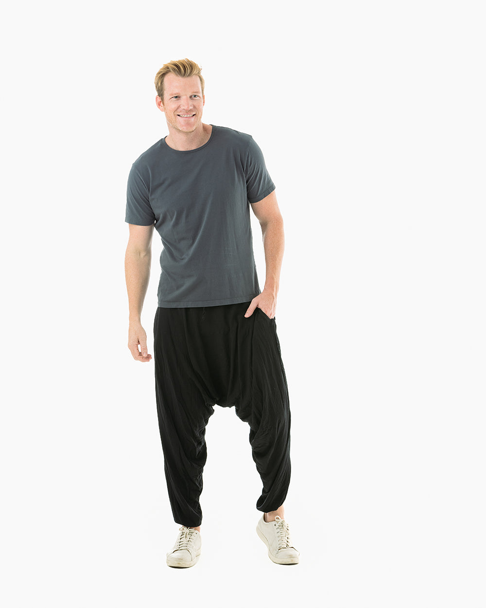 Back Harem pants for men