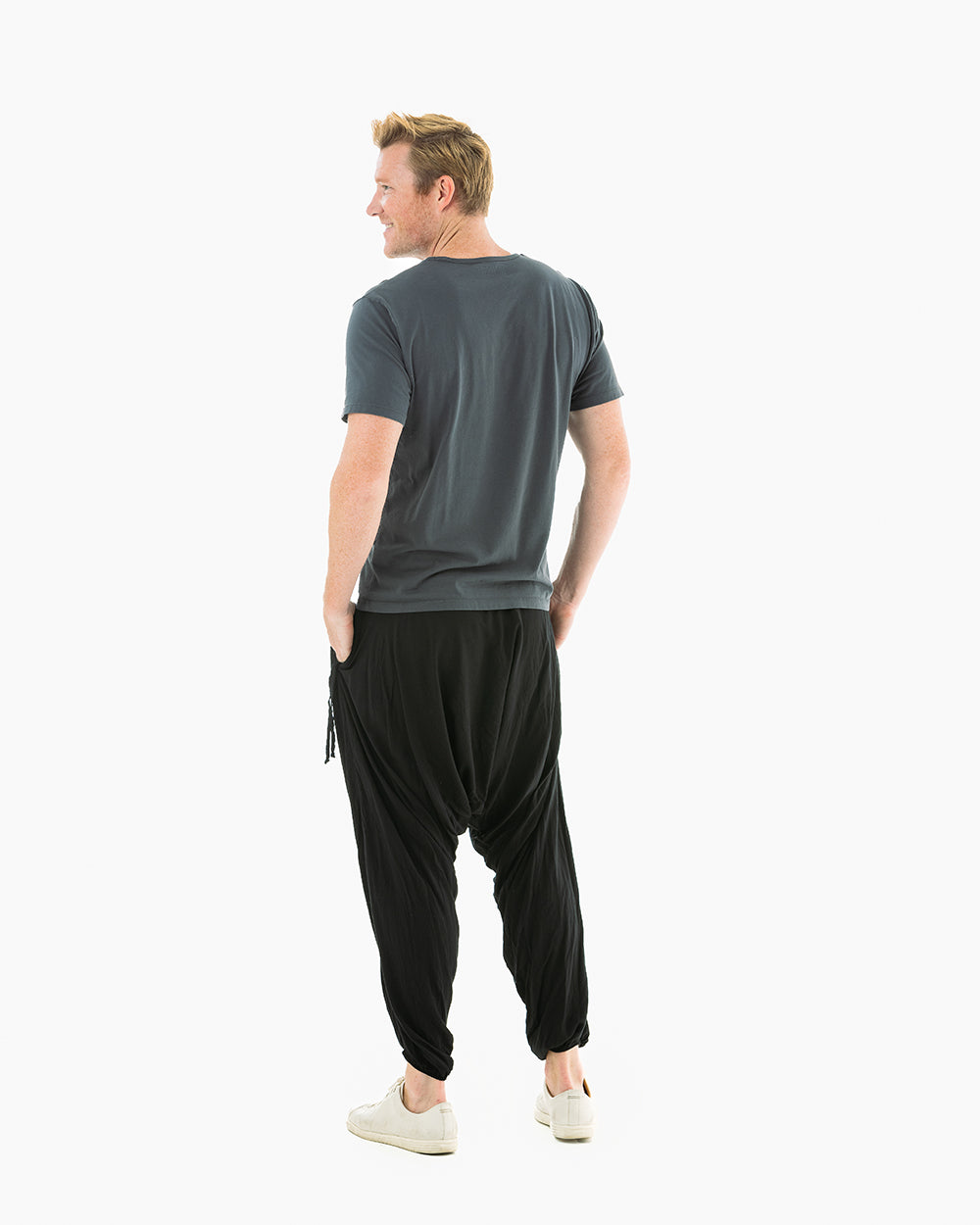 Mens Back Harem pants