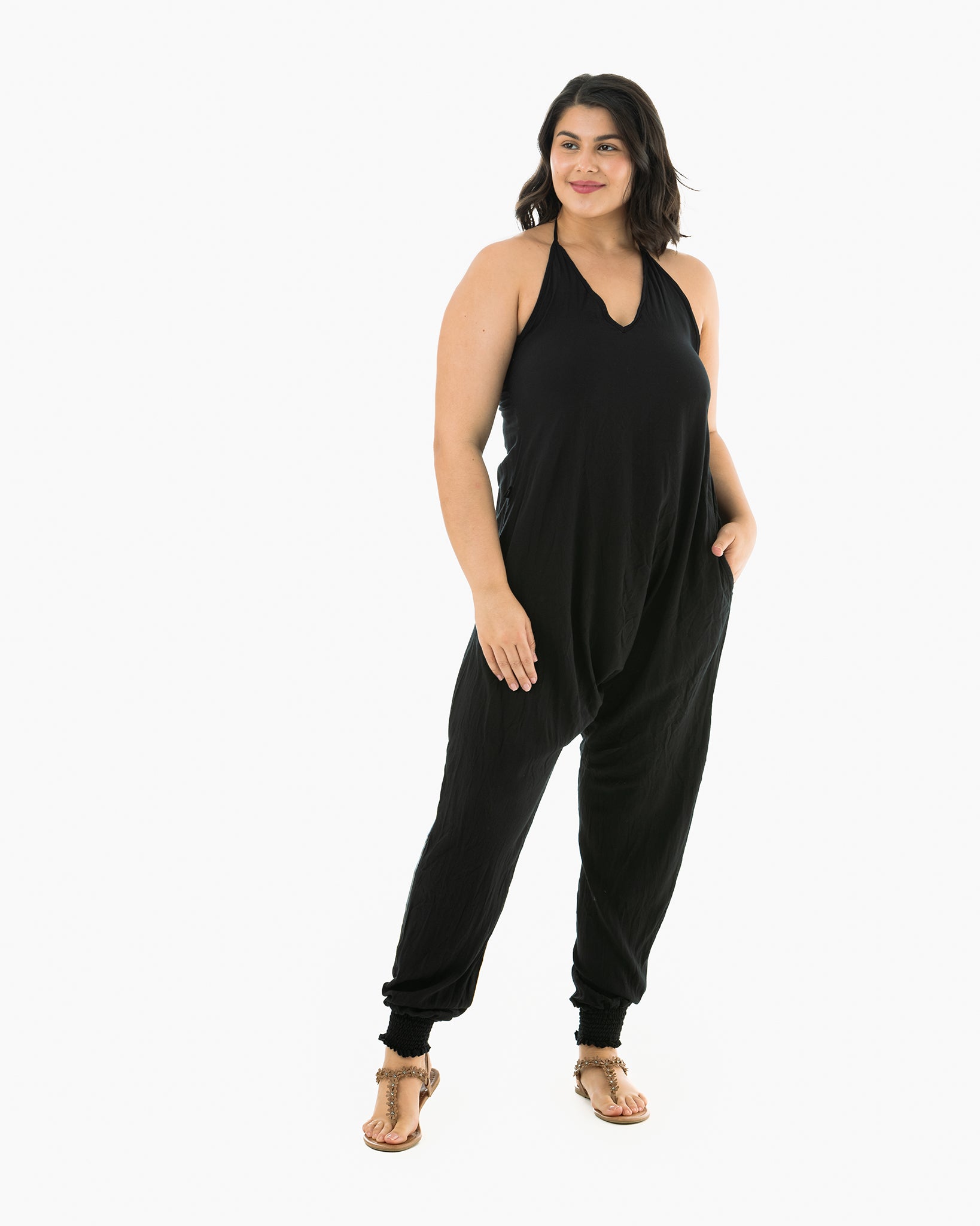 black plus size jumper#color_black