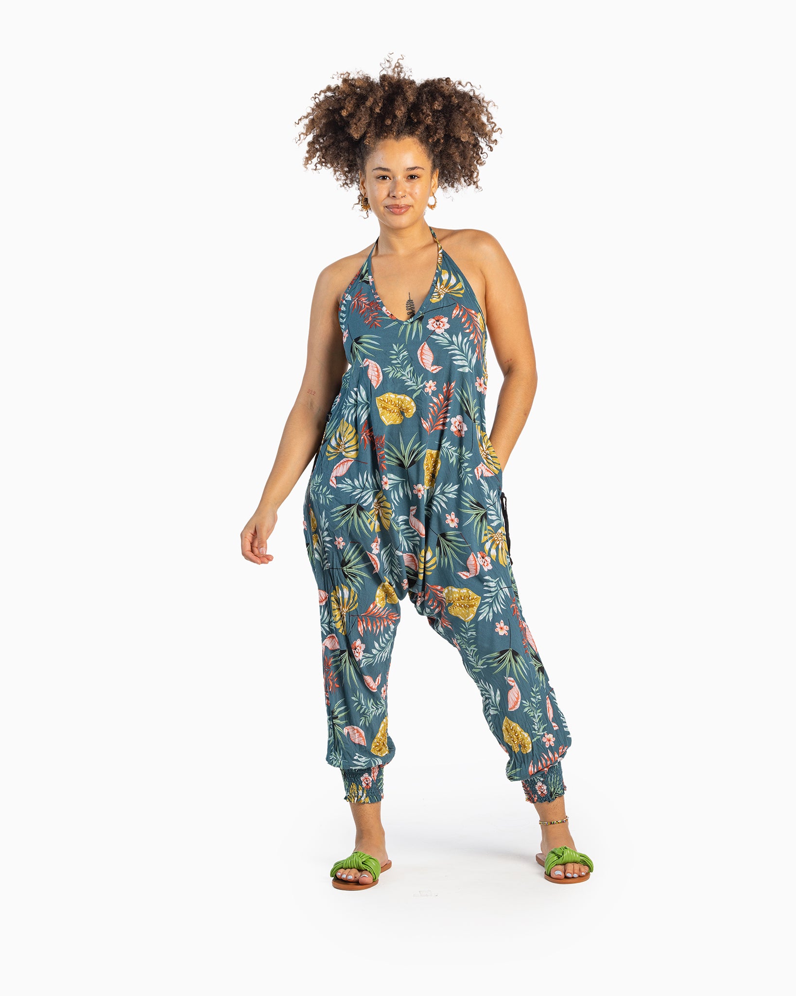 flower romper #color_bombshell
