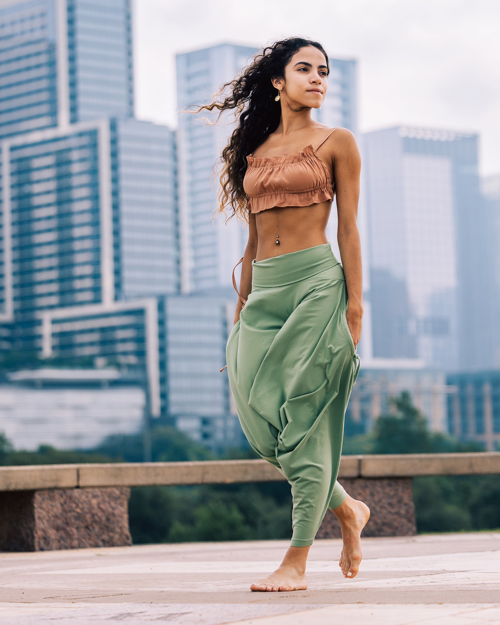 gypsy pants #color_pistachio
