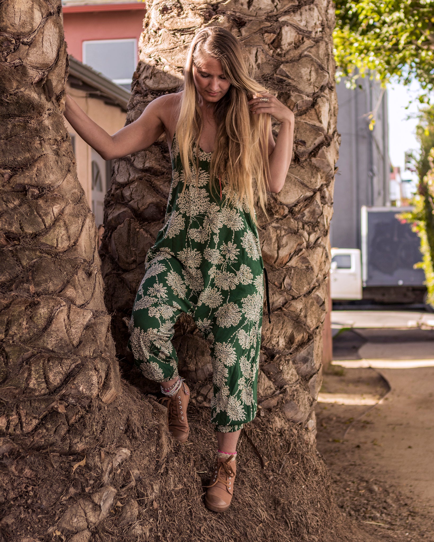 Harem jumpsuit #color_dandelion