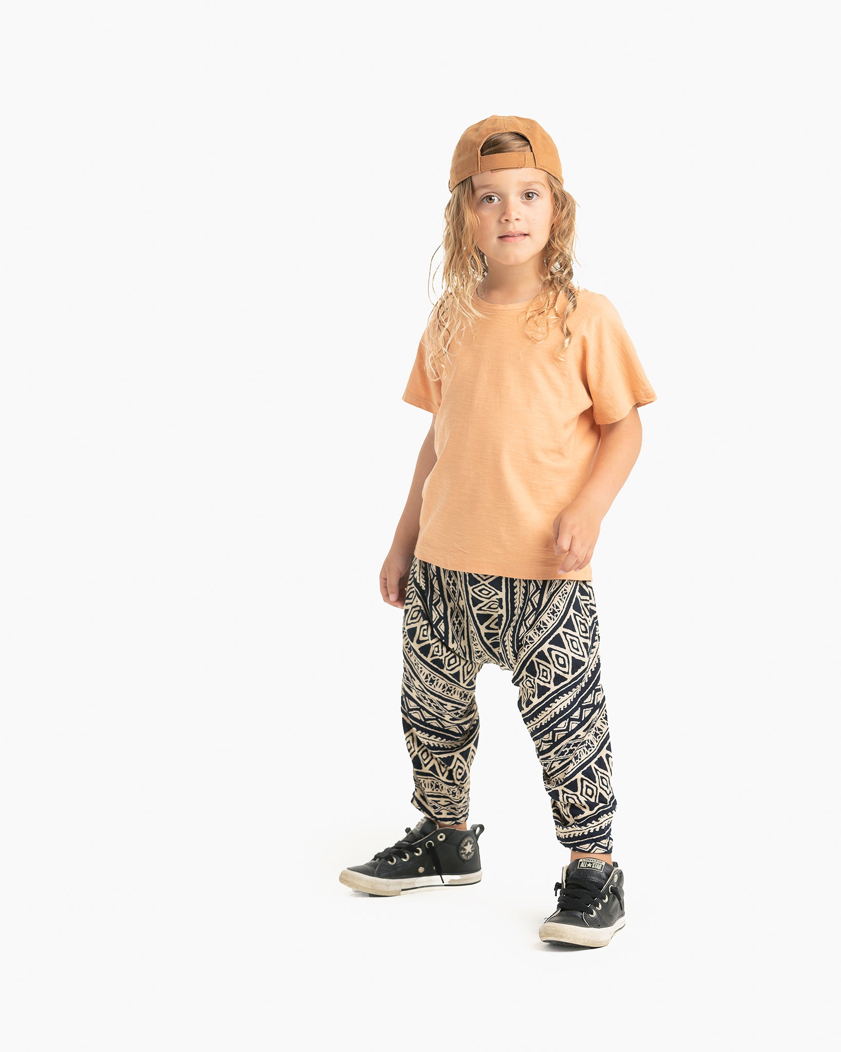toddler pants #color_black triangle tribal