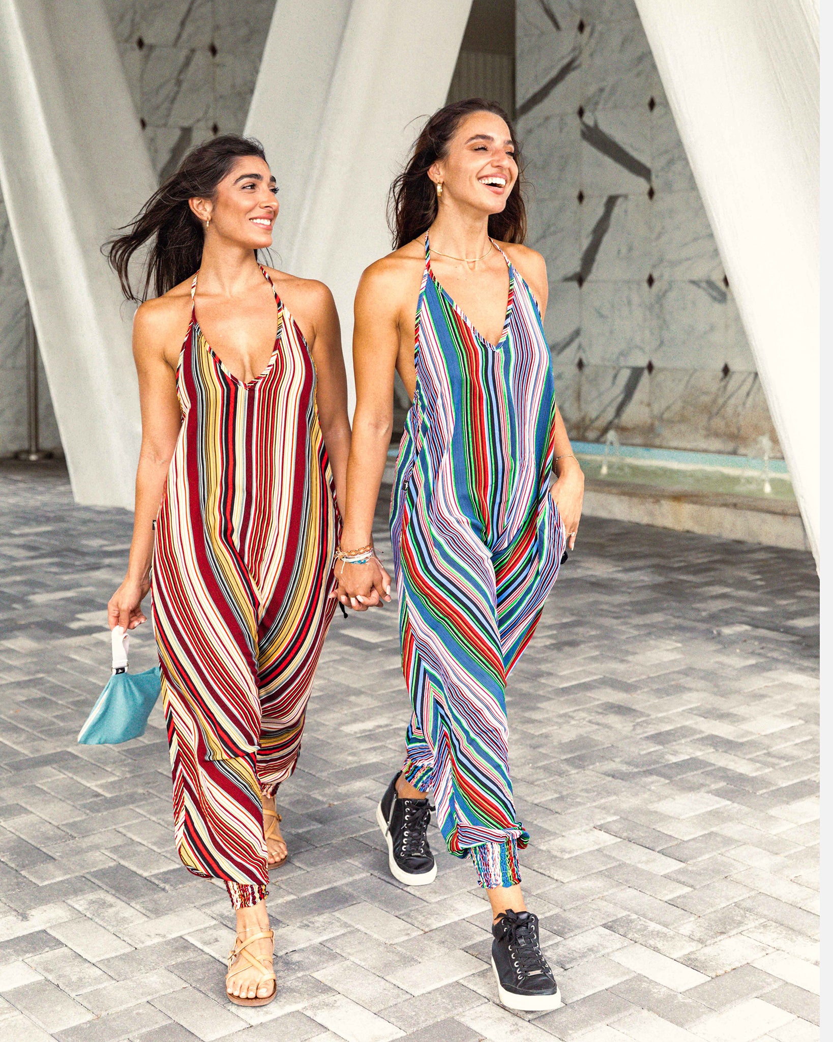 matching dance outfits#color_red stripes #color_blue stripes