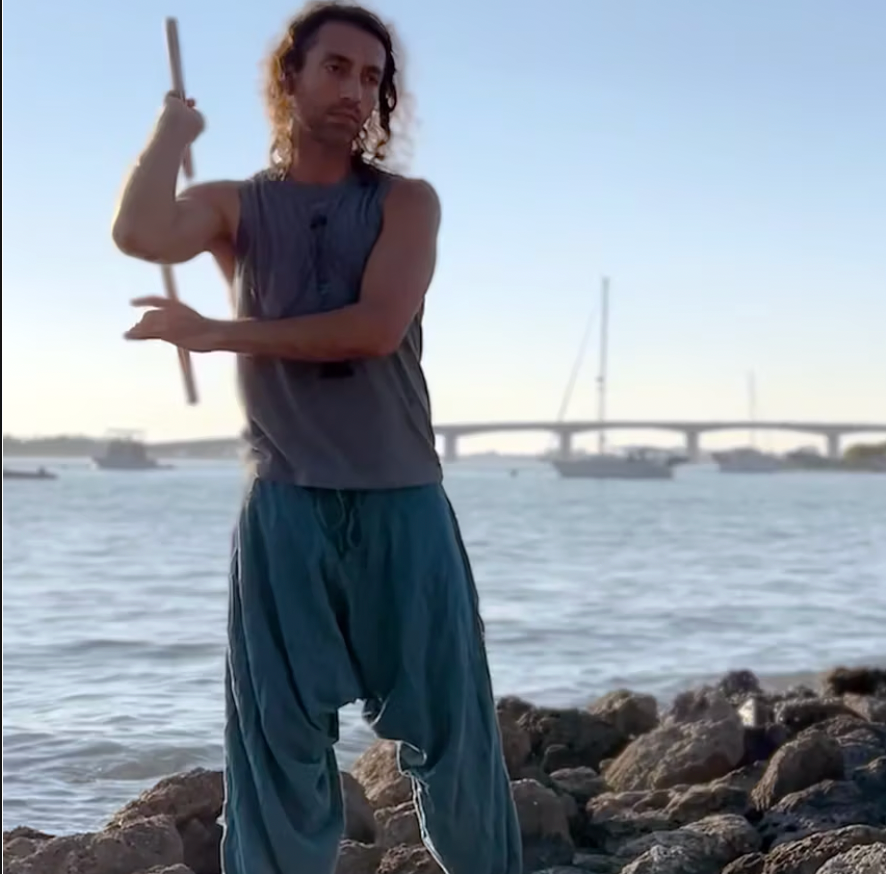 Nunchucks at Sunset