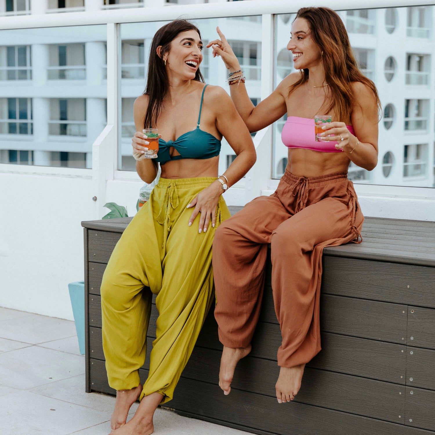 summer outfits, harem pants, cotton clothing