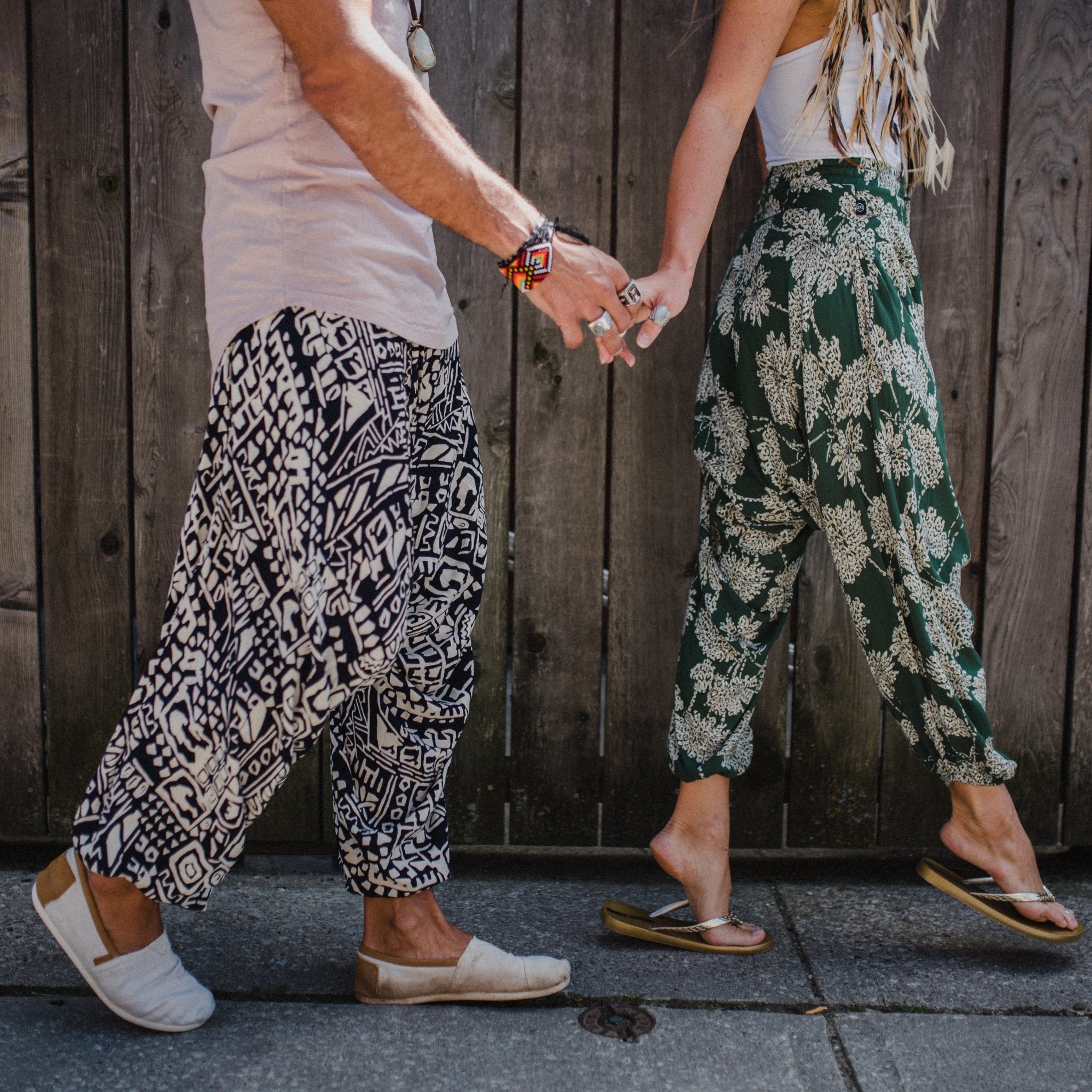 Harem Pants, Boho Festival Buddha Pants, Yoga Pants, Flow Pants