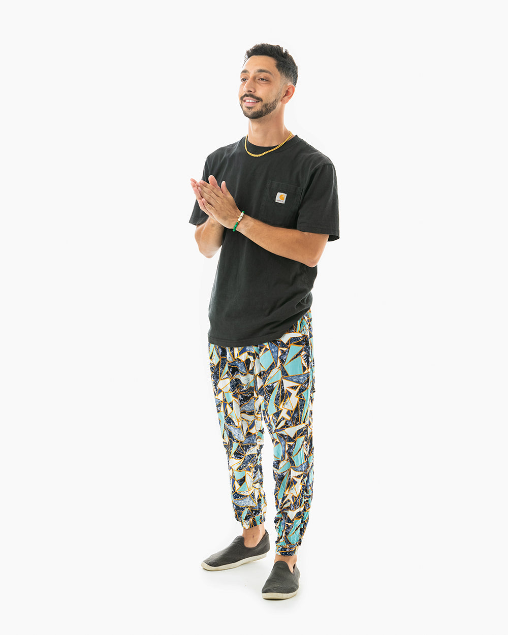 shop mens Sarouel pants #color_jaxy