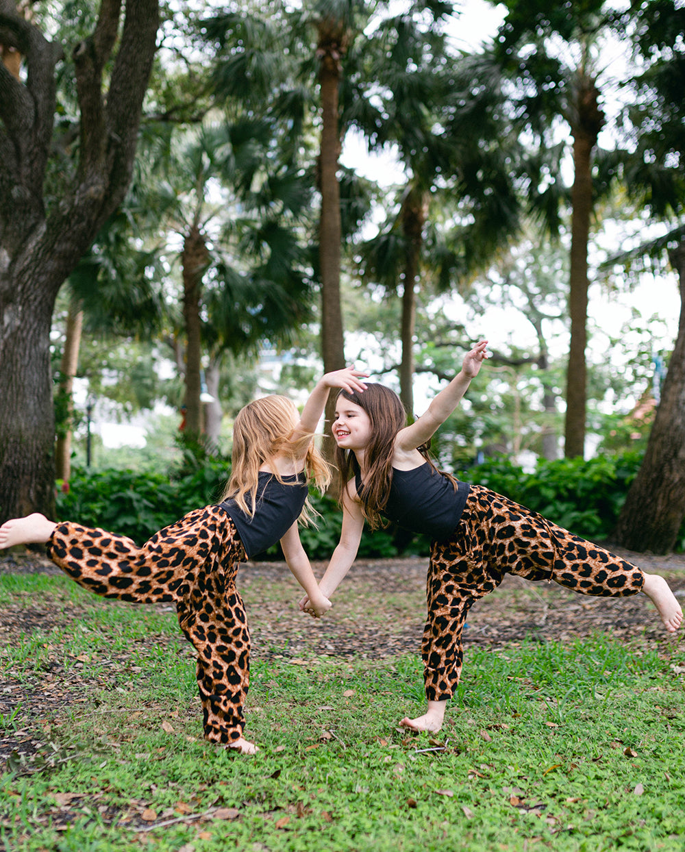 Kids Leopard Harem Pant