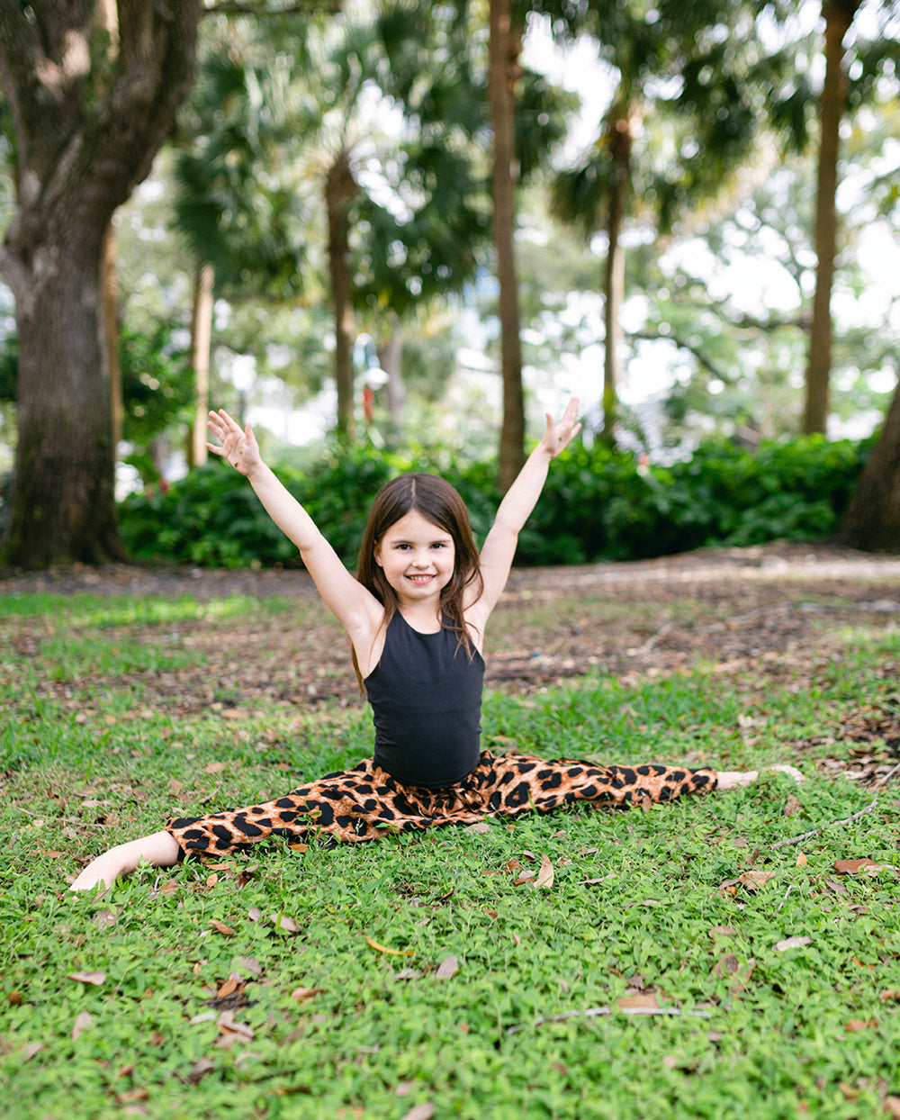 Kids Leopard Harem Pant