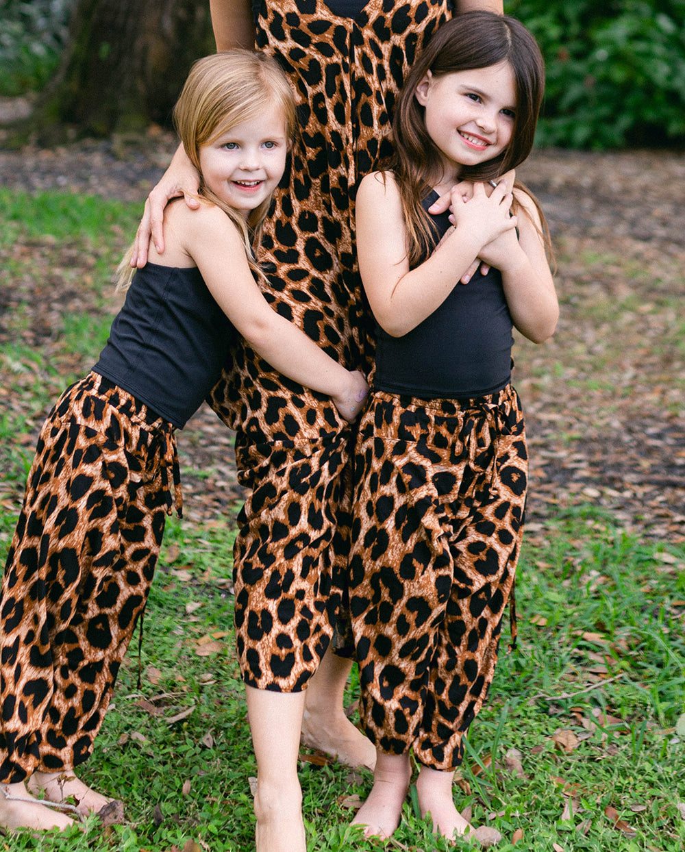 Kids Leopard Harem Pant