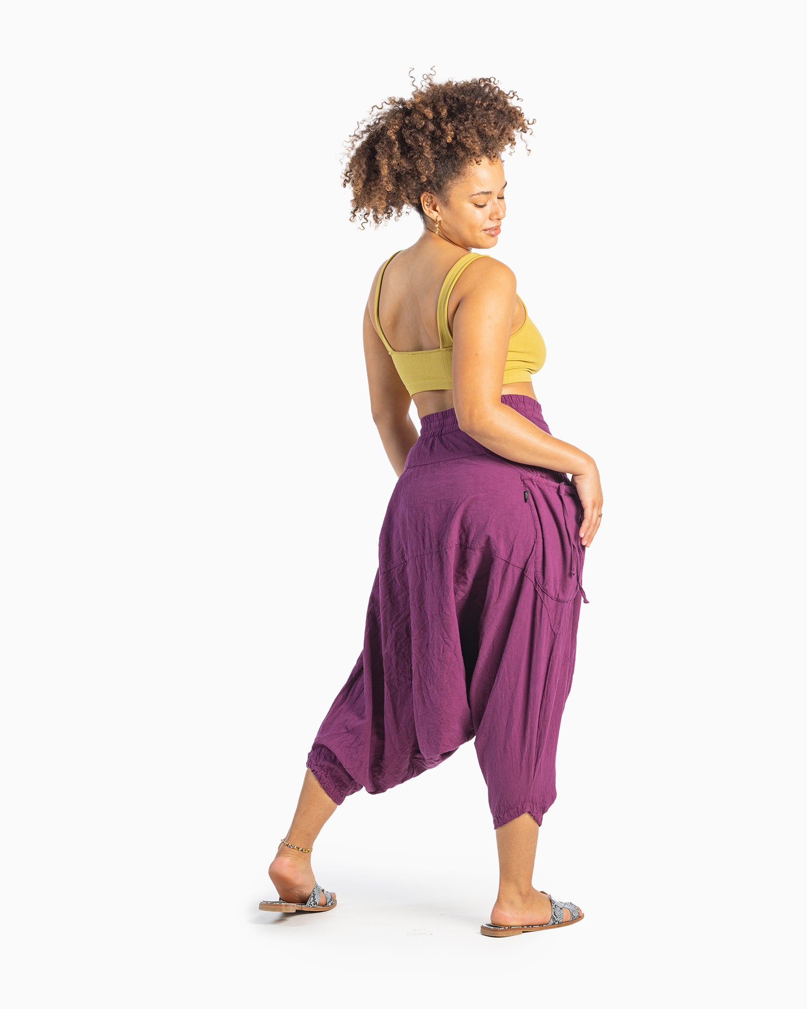 buddha pants#color_purple