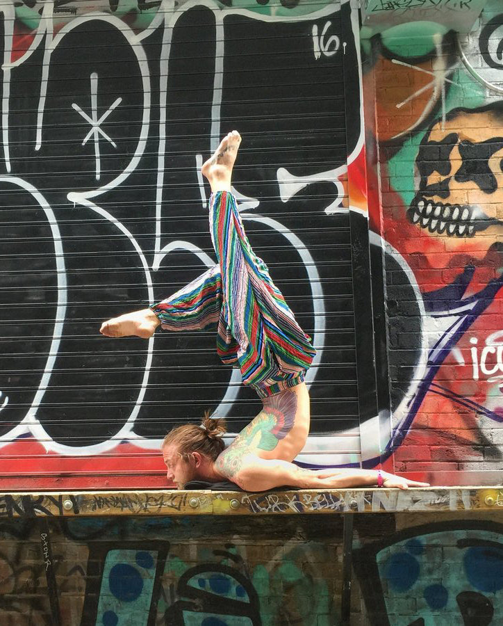 Savannah Stripe Harem Pant