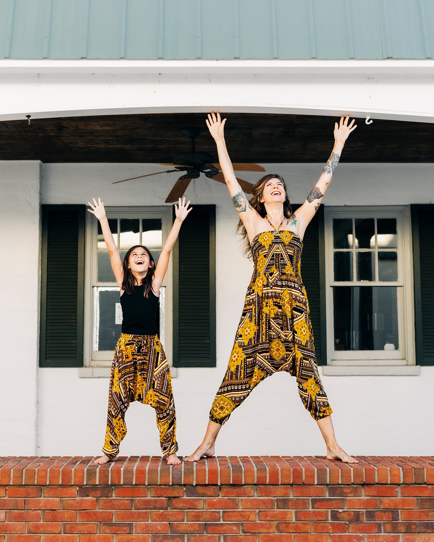 Buy Women's Flashy Flower Harem Unisex Pants For Dance Yoga and Travel