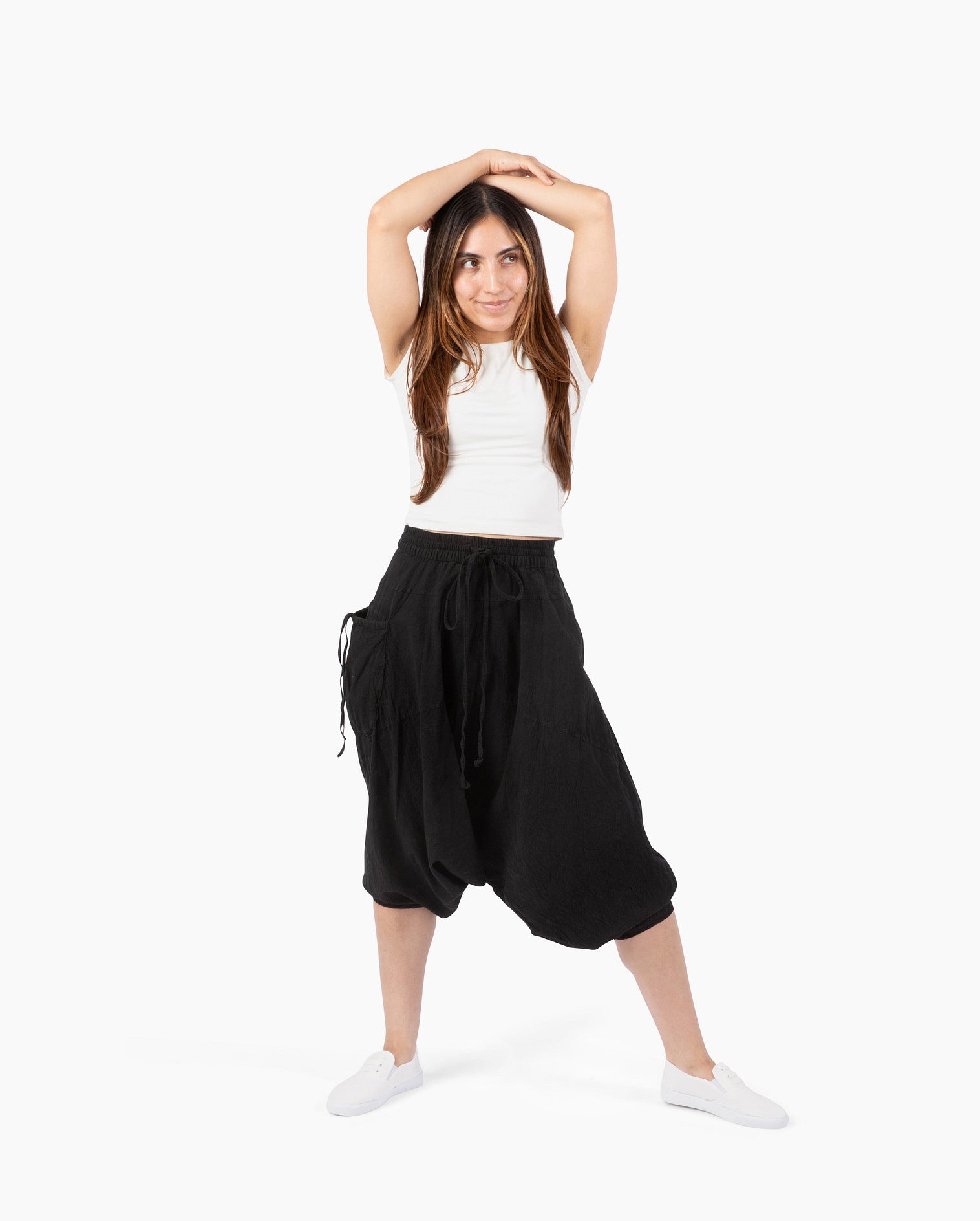 balloon pants #color_black