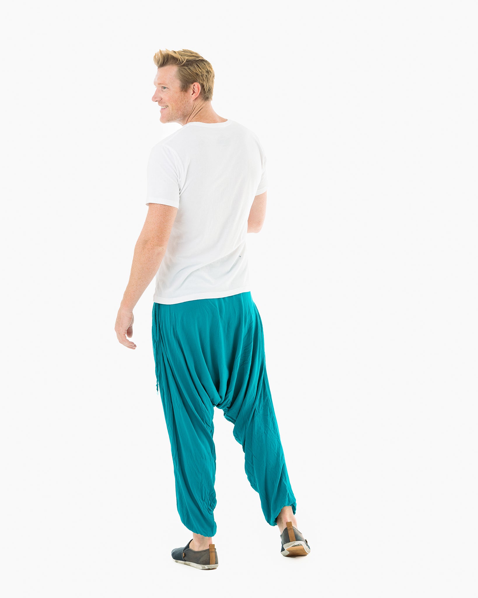 mchammerMens harem pants#color_sky