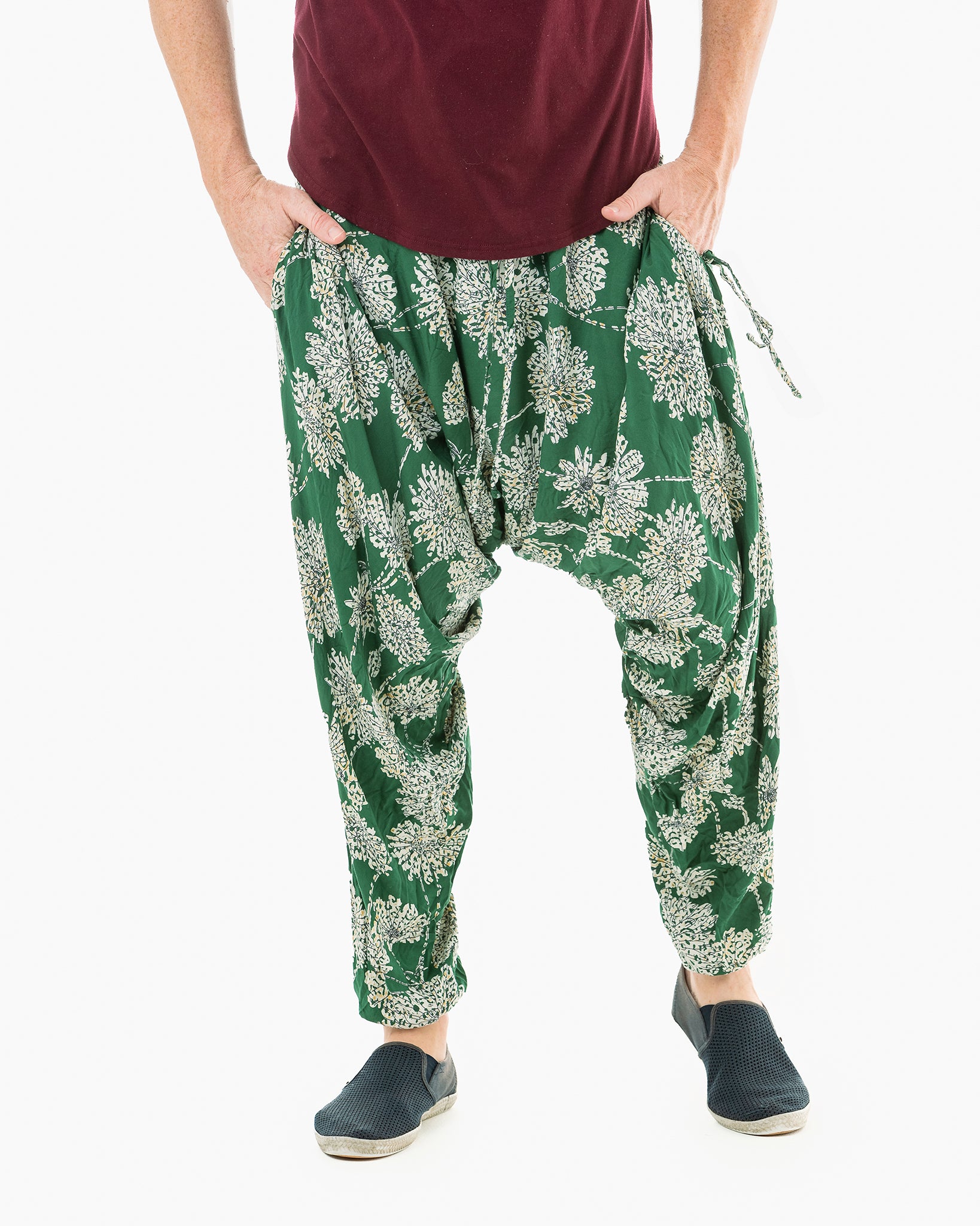 Marble Elephant Women's Elephant Pants in Olive – Harem Pants