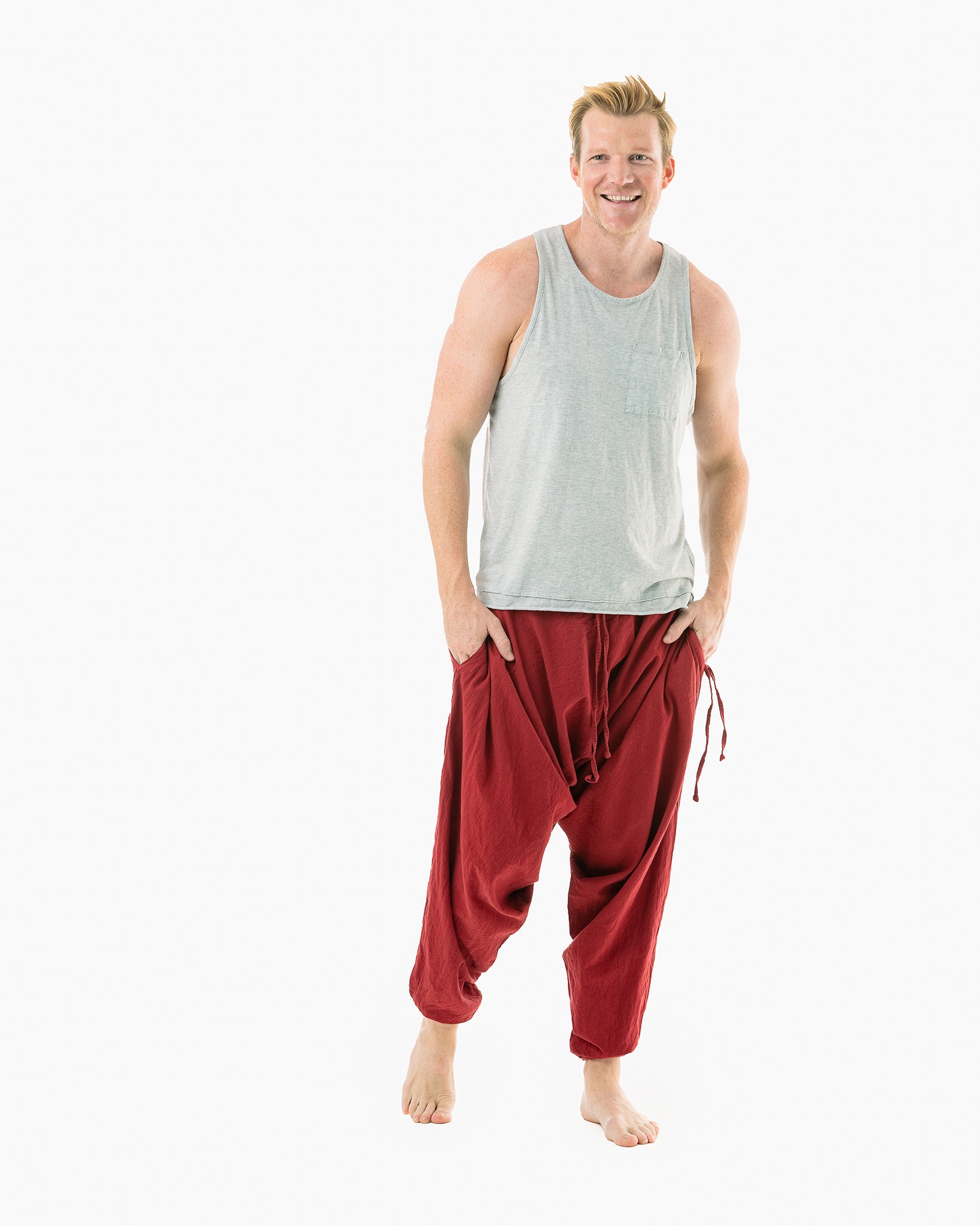 crotch yoga pants#color_red