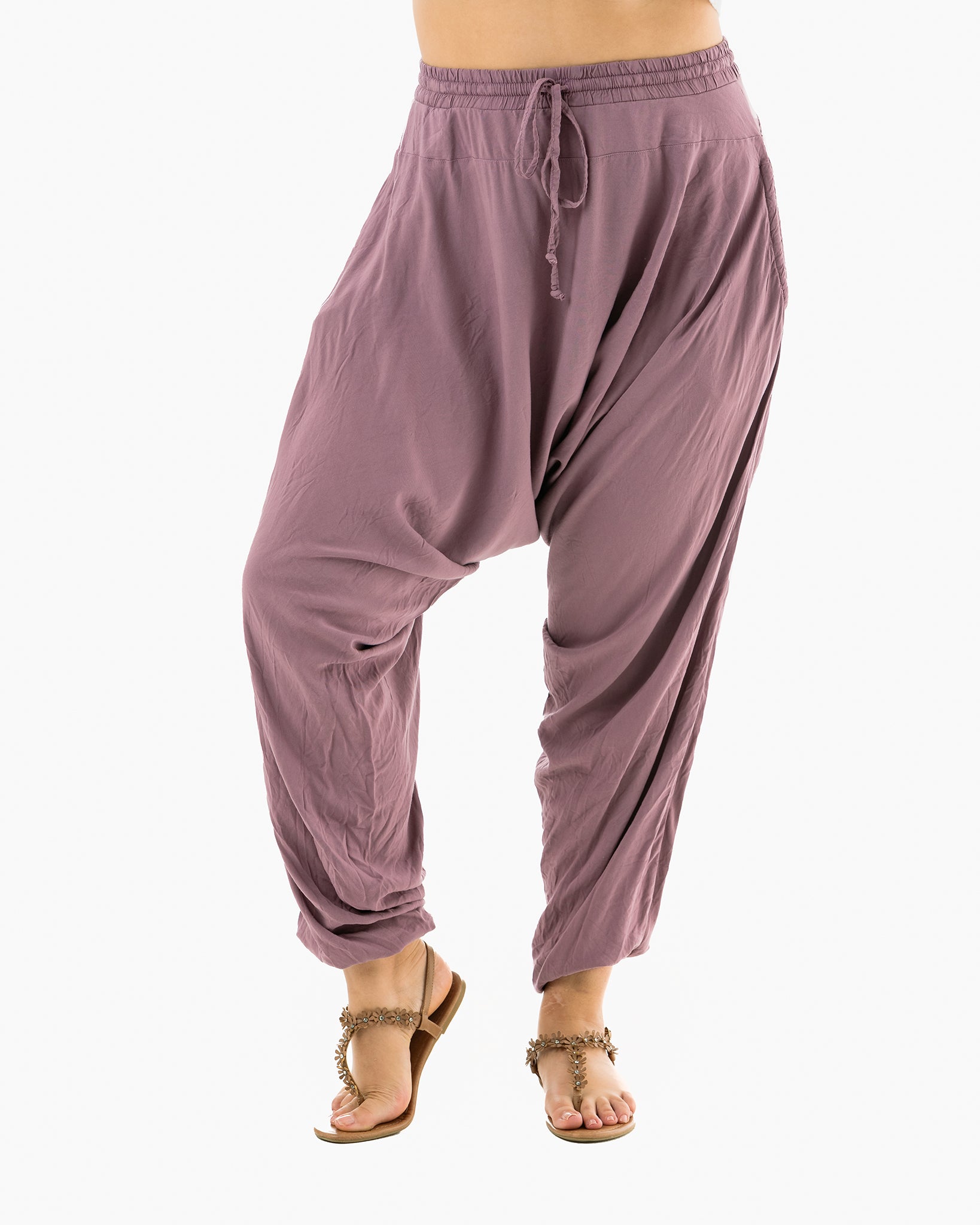 drop crotch pants#color_lavender
