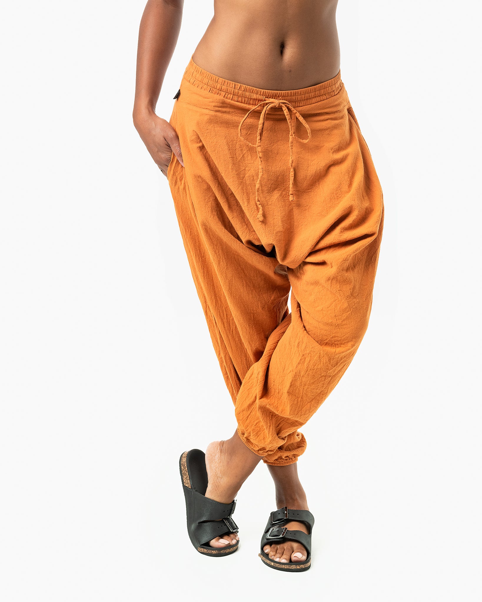 sarong pants#color_orange