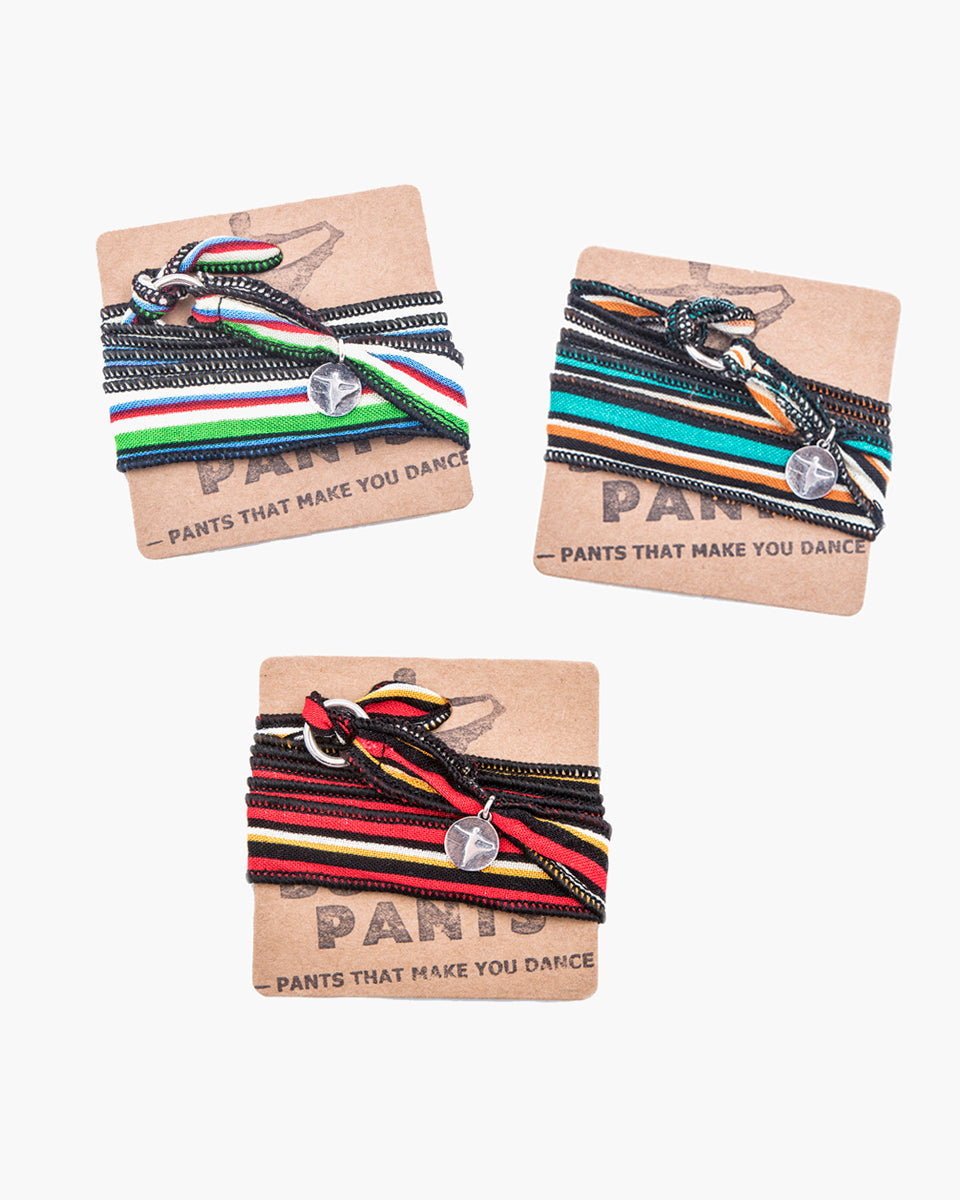 Stripe Wrap Bracelet (3 PACK)