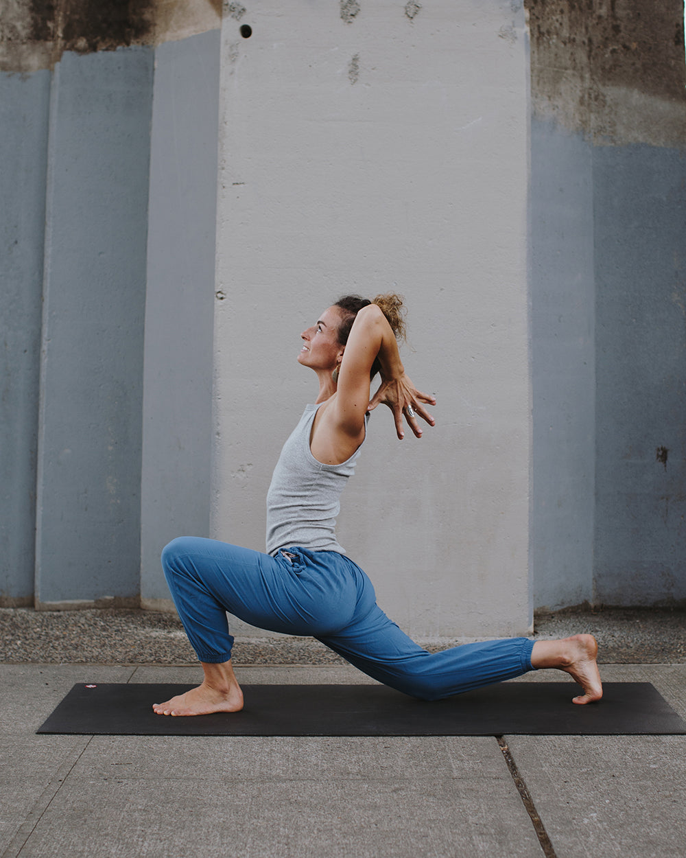 yoga pants#color_blue jay