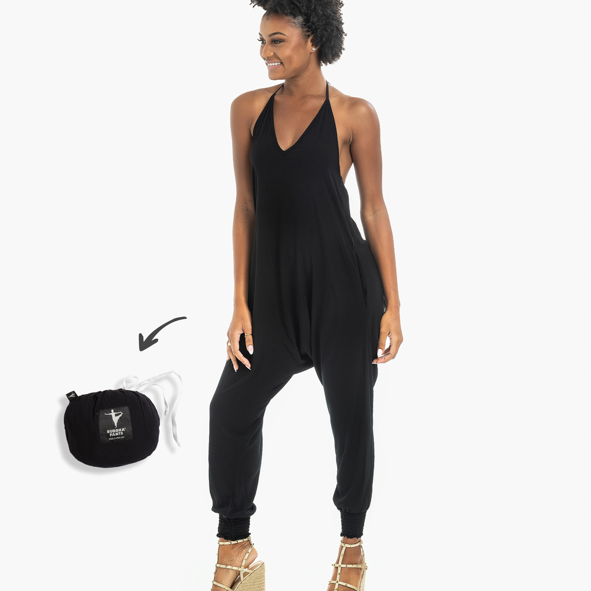 Black jumper pants online