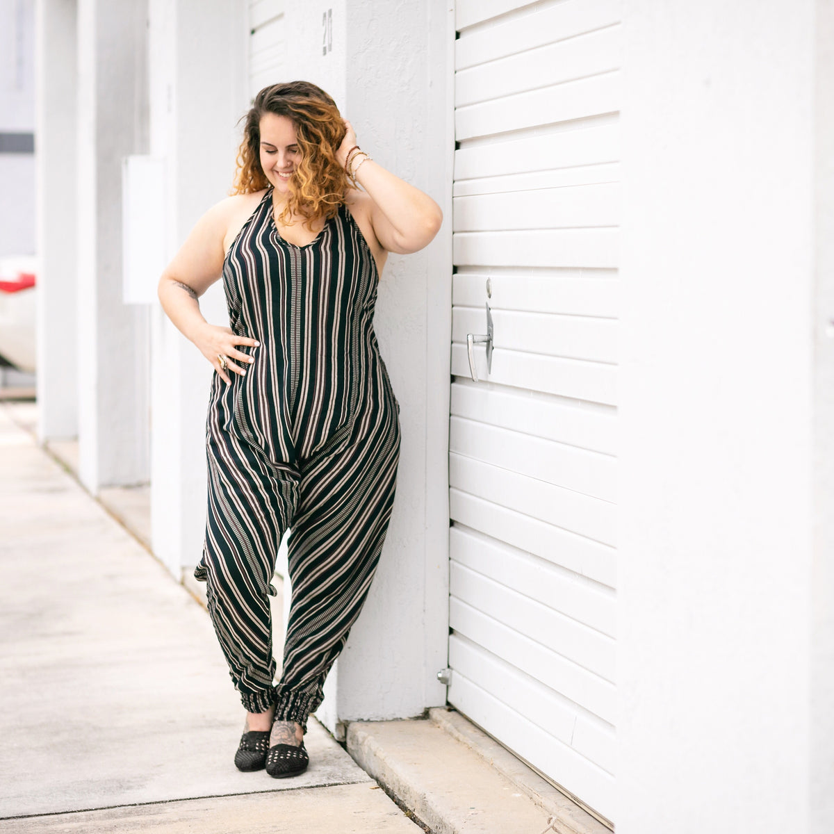 Savannah Flair Harem Jumpsuit